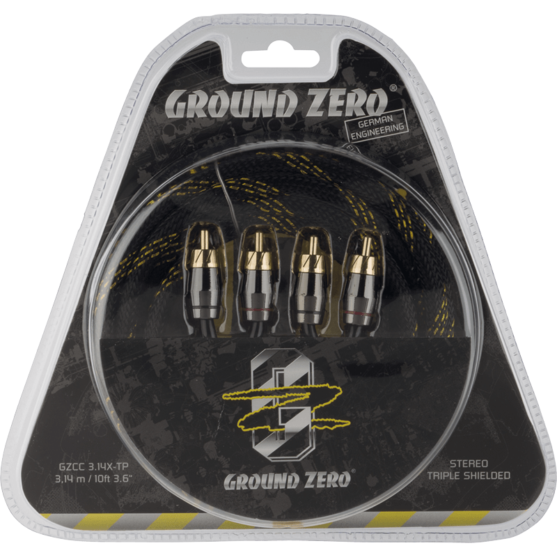 グラウンドゼロ GROUND ZERO RCAケーブル 5m 使用確認済み カー グラウンドゼロ GROUND ZERO RCAケーブル 5m 使用確認済み カー