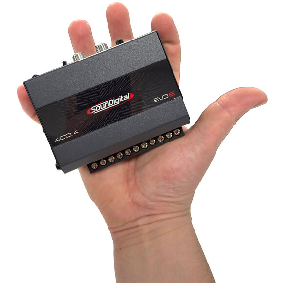 SD Evo6 400.4 4チャンネルアンプ カーオーディオアンプ SD Evo6 400.4