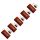 FOUR Connect 4-690823 M4 35mm2 red fork connector, 5kpl