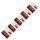 FOUR Connect 4-690935 M6 35mm2 red ring terminal, 5pcs