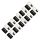 FOUR Connect 4-690954 M6 20mm2 musta rengasliitin, 10kpl