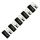FOUR Connect 4-690963 M8 35mm2 black ring terminal, 5pcs