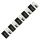 FOUR Connect 4-690975 M8 70-100mm2 musta rengasliitin, 5kpl