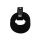 FOUR Connect 4-NS10BL12 12/25mm musta nylonsukka, 10m