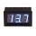 FOUR Connect 4-VD1B voltmeter, blue