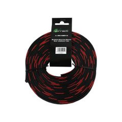 FOUR Connect 4-NS10BR12 12/25mm red/black nylonsock, 10m