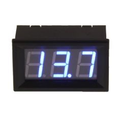 FOUR Connect 4-VD1B voltmeter, blue