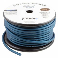 FOUR Connect STAGE3 20mm2 S-TOFC virtakaapeli, Satin blue