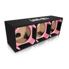 Loud as Hell 3x10" Kickbass Pink midwoofer enclosure