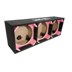 Loud as Hell 3x12" Kickbass Pink midwoofer enclosure