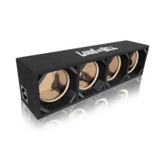Loud as Hell 4x8" Kickbass Black midwoofer enclosure
