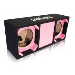 Loud as Hell PRO Pink 2X8" midwoofer enclosure