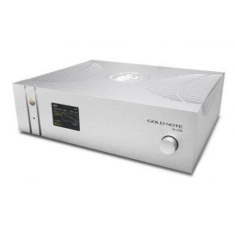Gold Note PH-1000 -RIAA-levysoitinesivahvistin, hopea