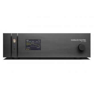 Gold Note PH-1000 -RIAA-levysoitinesivahvistin, musta