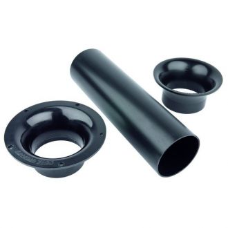 Ground Zero GZAP 80B bass reflex ventilation tube, black