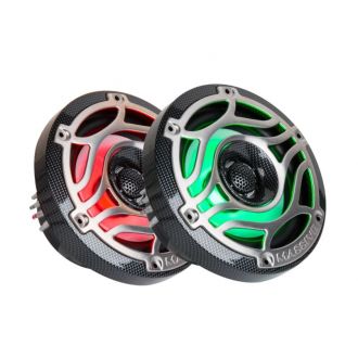 Massive Audio T65S LED marine coaxial speakers