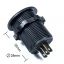 FOUR Connect 4-600155 12/24Vdc voltmeter/ammeter