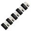 FOUR Connect 4-690956 M6 50mm2 black ring terminal, 5pcs